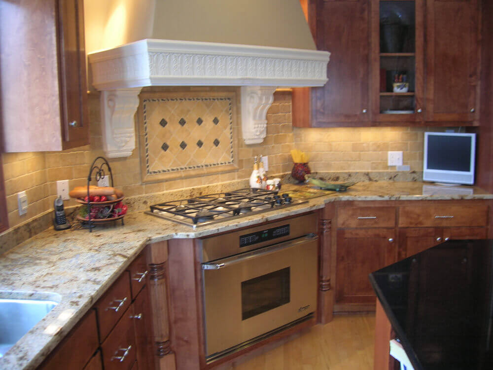 Lapidus Gold Granite Kitchen Countertop