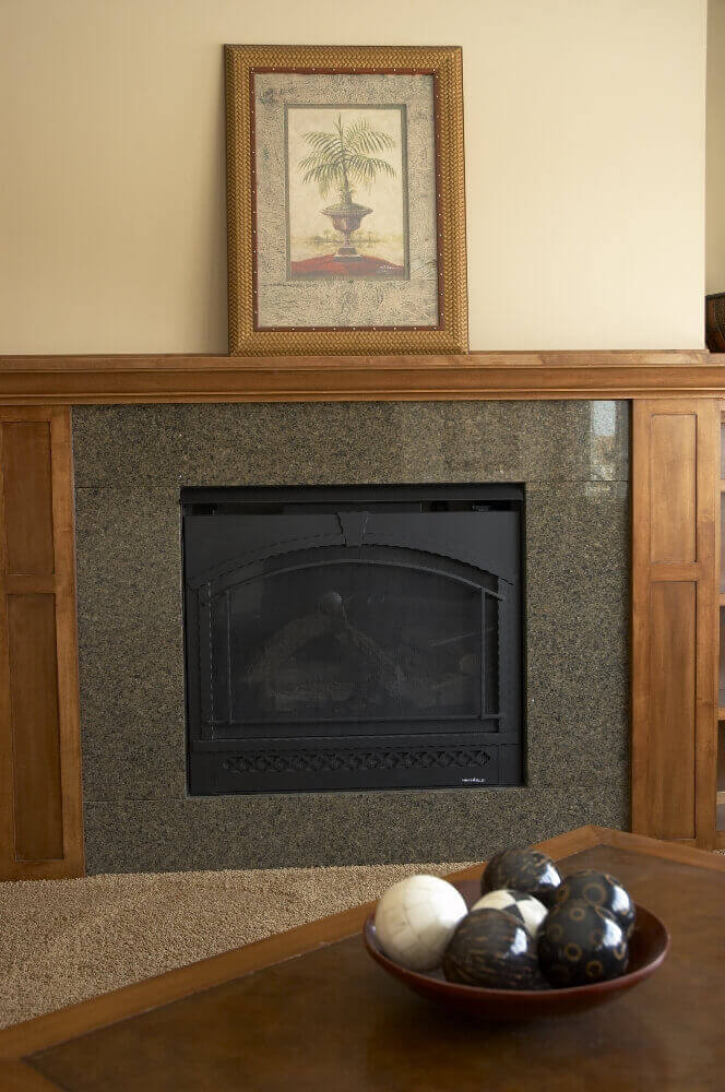 Tropic Brown Fireplace Surround